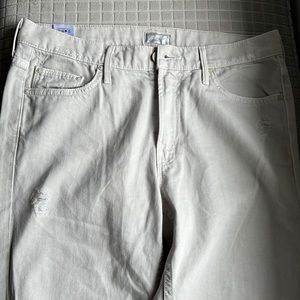 Off white Mother soft jeans 27